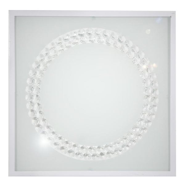 Plafonnier LED Lux blanc, verre (réf. 10-64462)