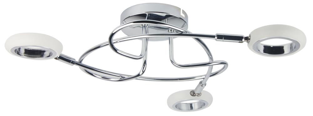 Plafonnier LED | Aurelion Chromé