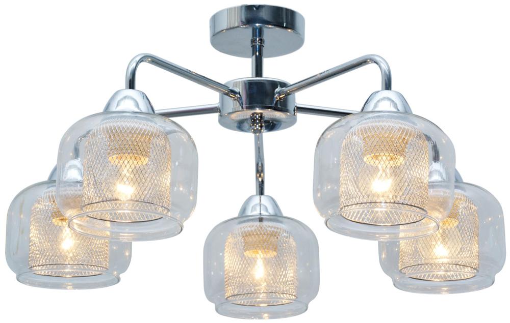 Suspension luminaire | Ray Chromée