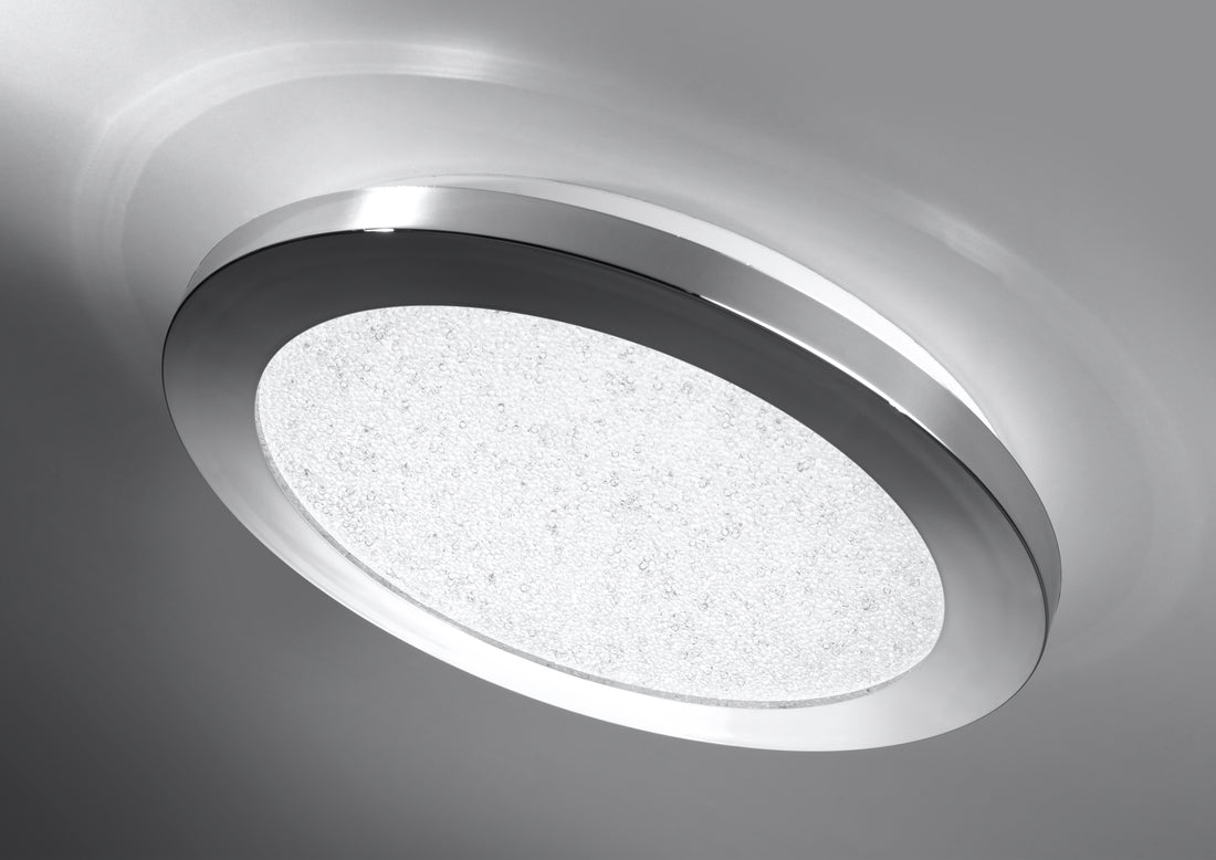Plafonnier LED Pixel chromé