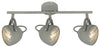 Plafonnier Pent 3 lumières gris