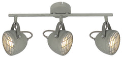 Plafonnier Pent 3 lumières gris