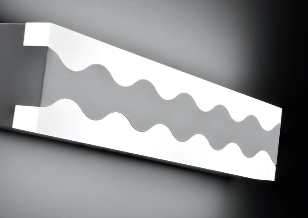 Applique murale LED Front blanche