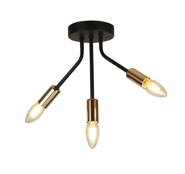 Luminaire plafonnier | Tiara Noir