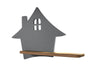 Applique murale LED House pour chambre d'enfant grise, bois (réf. 21-84842)