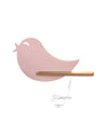 Applique murale | Bird Rose
