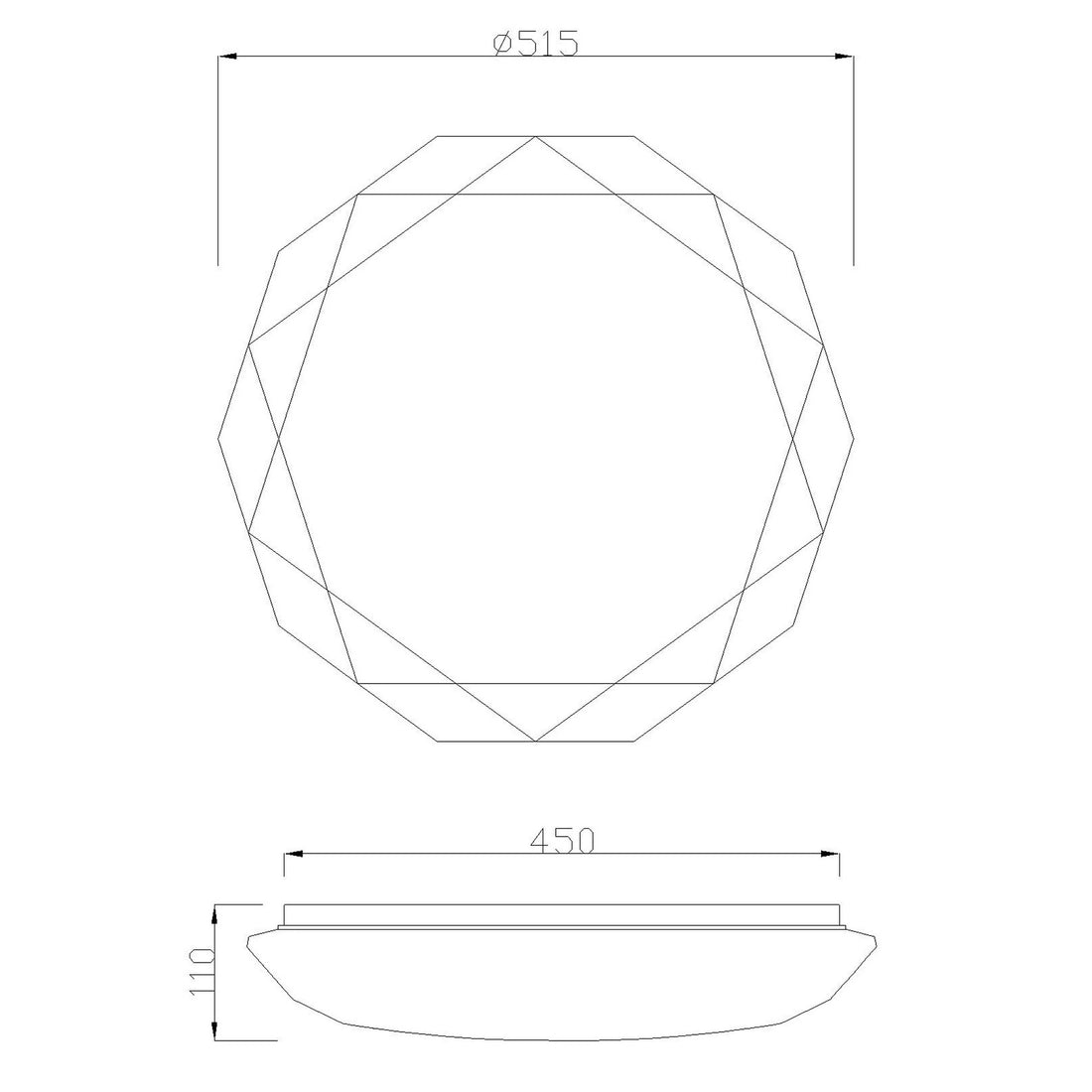 Plafonnier LED | Lornelissa