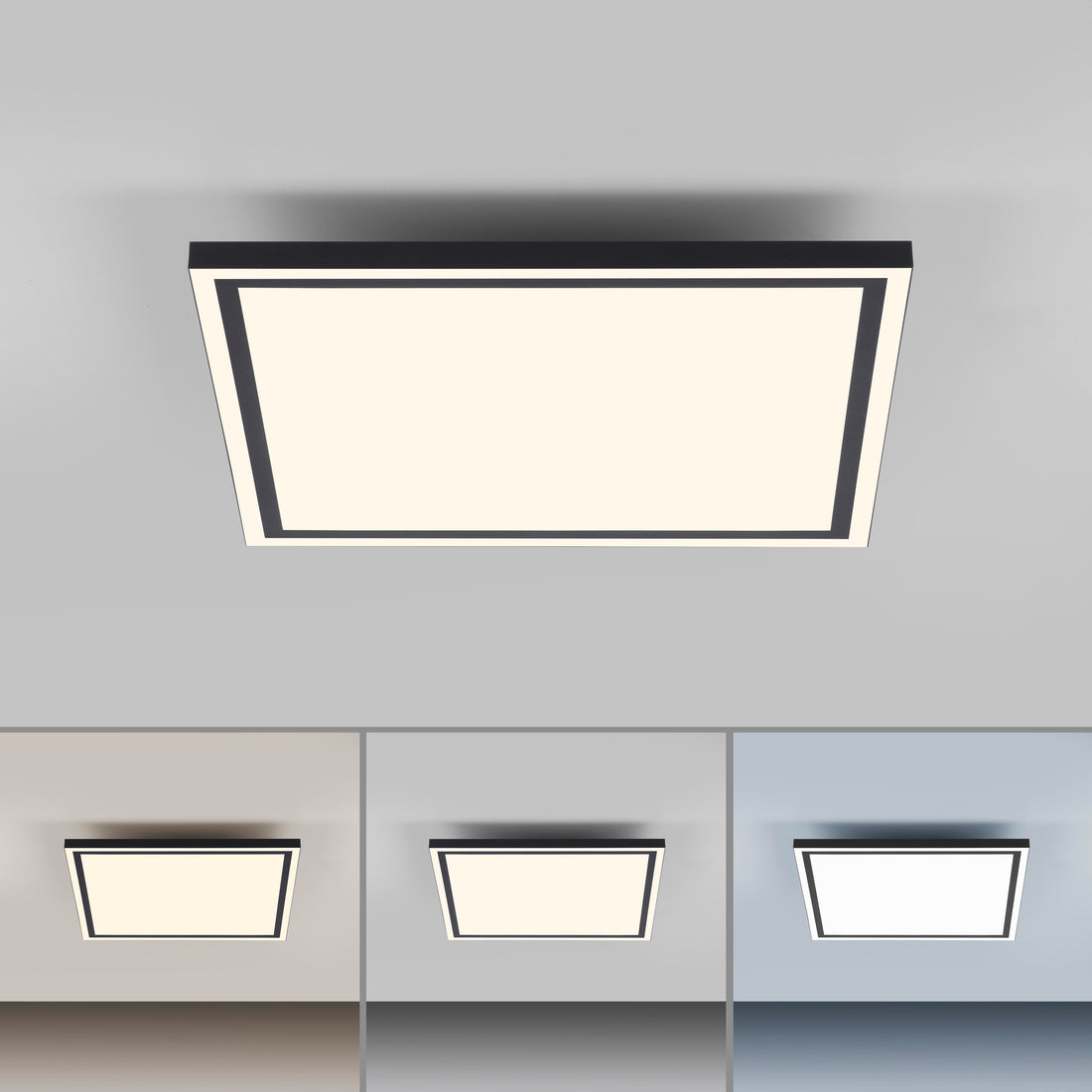 Plafonnier LED | Edging-Smart Noir
