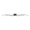 Plafonnier LED | Wave Noir L 139,5 cm