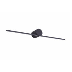 Applique murale Camara noire, L 40 cm