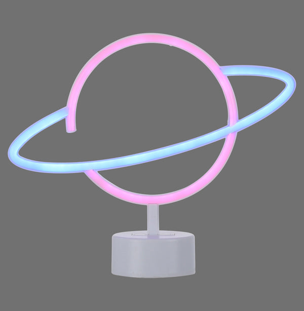 Lampe de chevet | Neon-Saturn