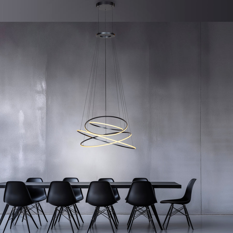 Suspension Pure E-Flying Rings grise