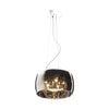 Suspension luminaire | Crystal Chromée