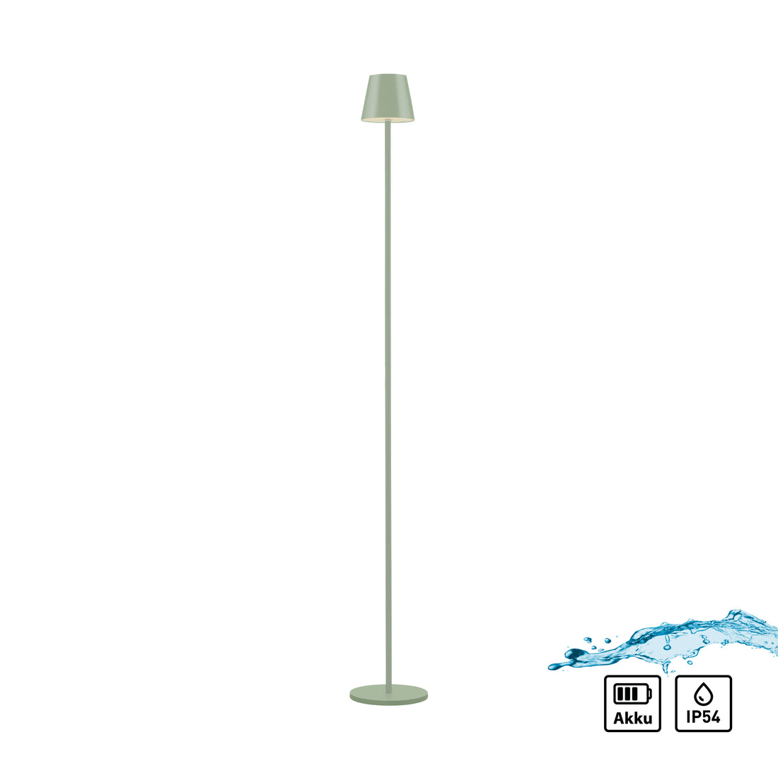 Luminaire extérieur Euria vert