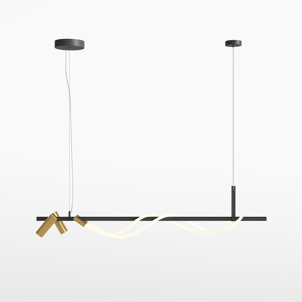 Tau Suspension luminaire doré