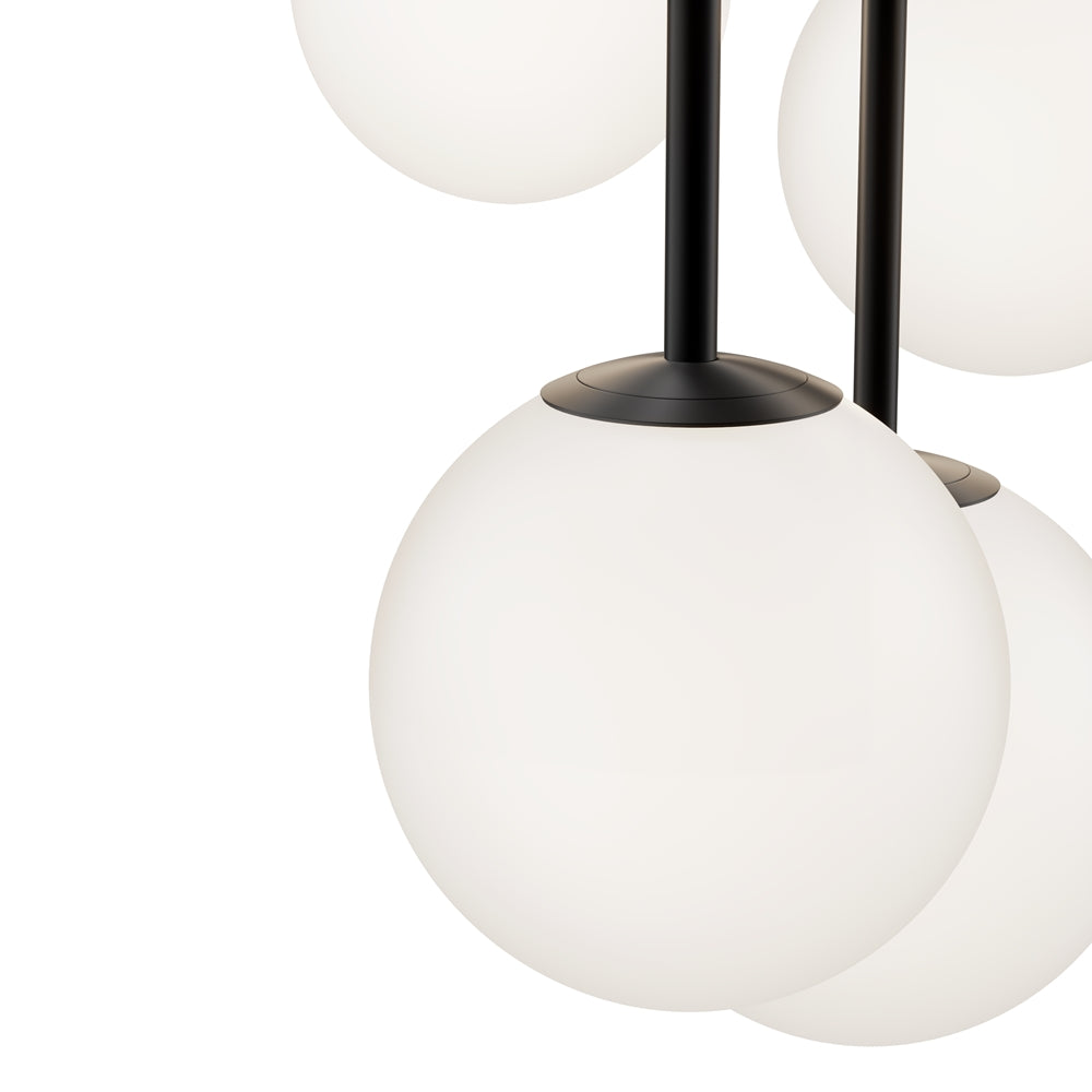 Basic form Suspension luminaire noir