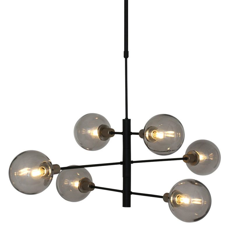 Suspension luminaire Constellation noir
