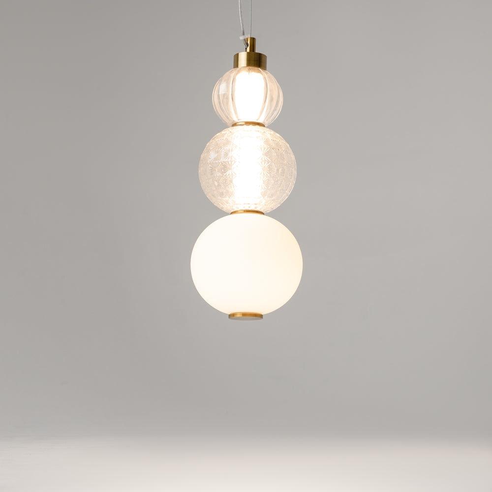 Collar Suspension luminaire doré