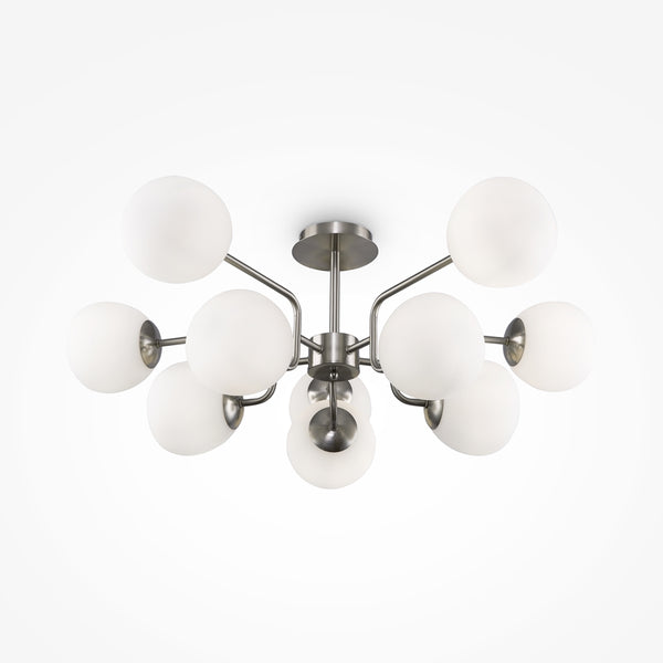 Erich Suspension luminaire argenté