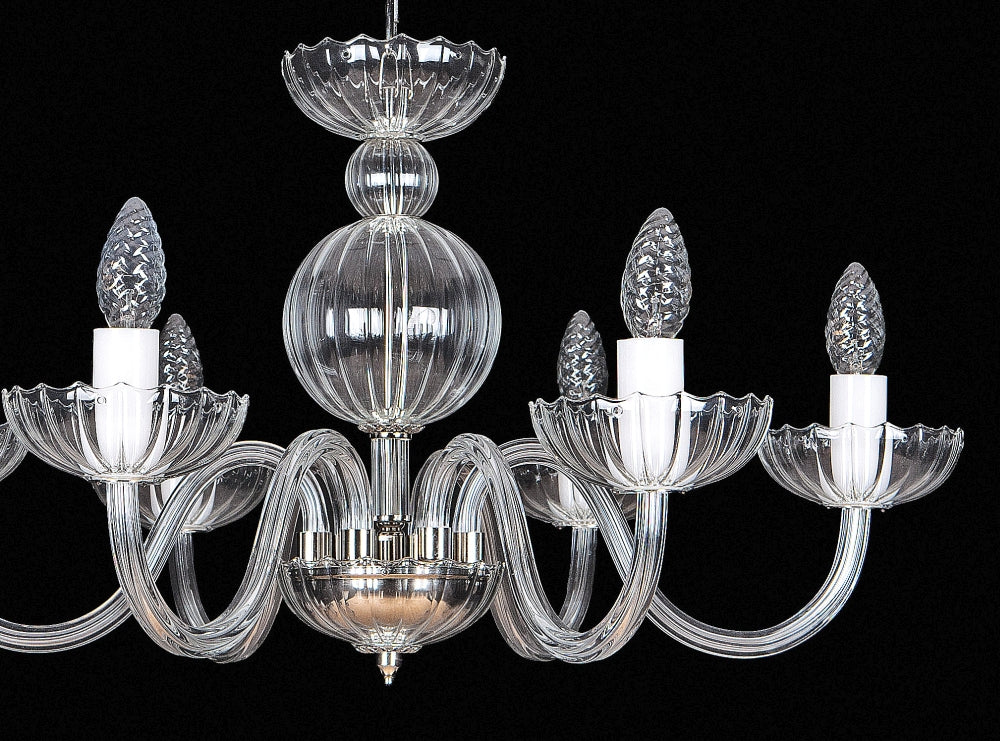 Lustre en verre transparent EL251600