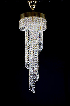 Suspension spirale en cristal L451CLN
