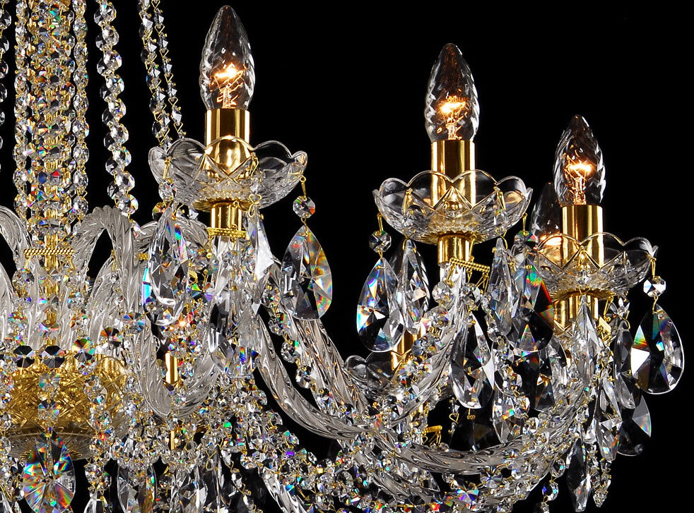 Lustre en cristal LLCH12NBNG
