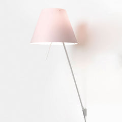 Applique murale Costanza D13aif en aluminium, rose, Ø 46 cm