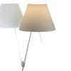 Applique murale Costanza D13aif en aluminium, blanc, Ø 46 cm
