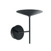 Applique murale LED Poe Plus en métal, noir, Ø 17,5 cm