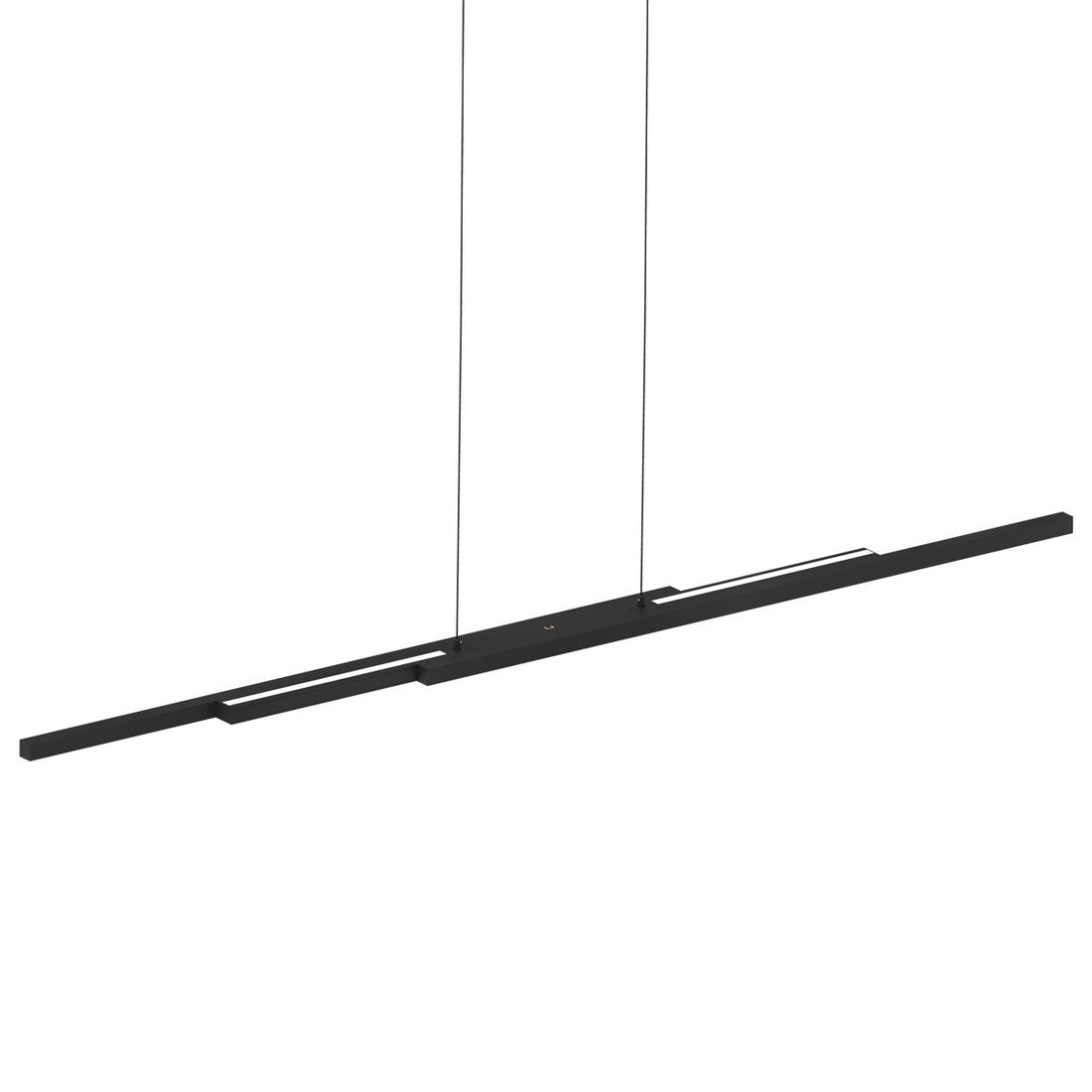 Suspension luminaire Bande noir