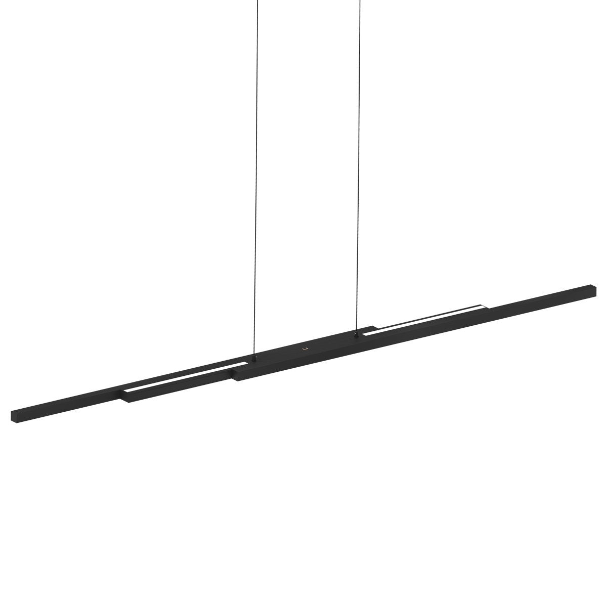 Suspension luminaire Bande noir