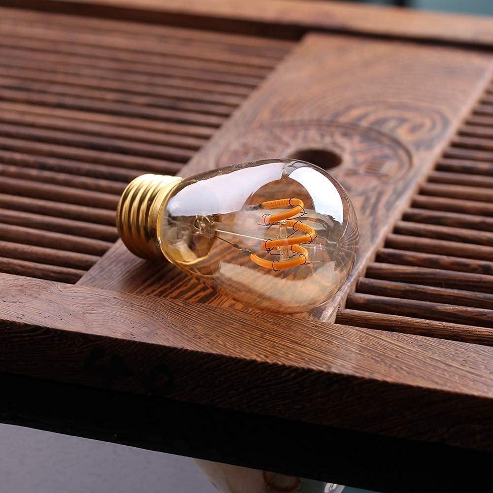 15 Ampoules Dimmable E27 Filament Blanc Chaud | Designix - Ampoules LED    - https://designix.fr/