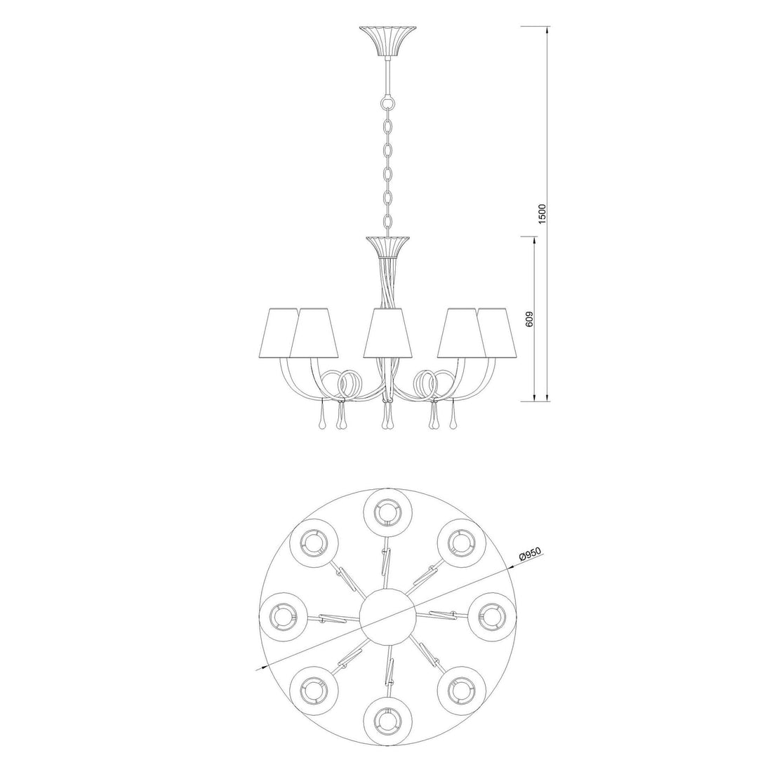 Suspension luminaire | Kalnelina