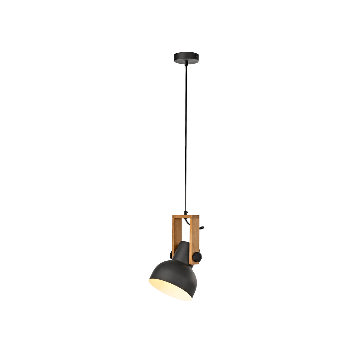Vue entière du luminaire suspendu présenté sur fond blanc, sans texte ni décor.