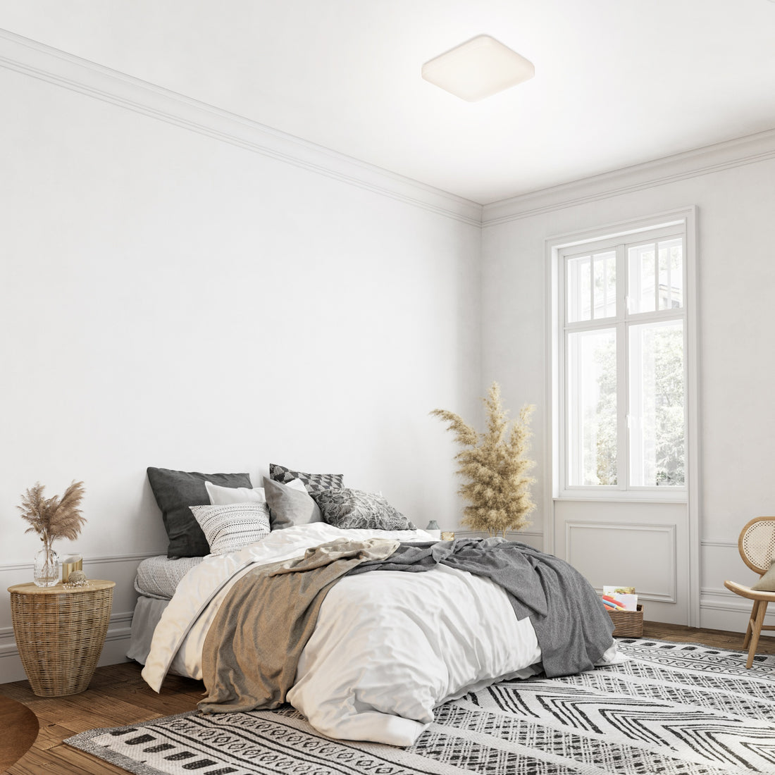 Plafonnier LED | Quatro L 50 cm