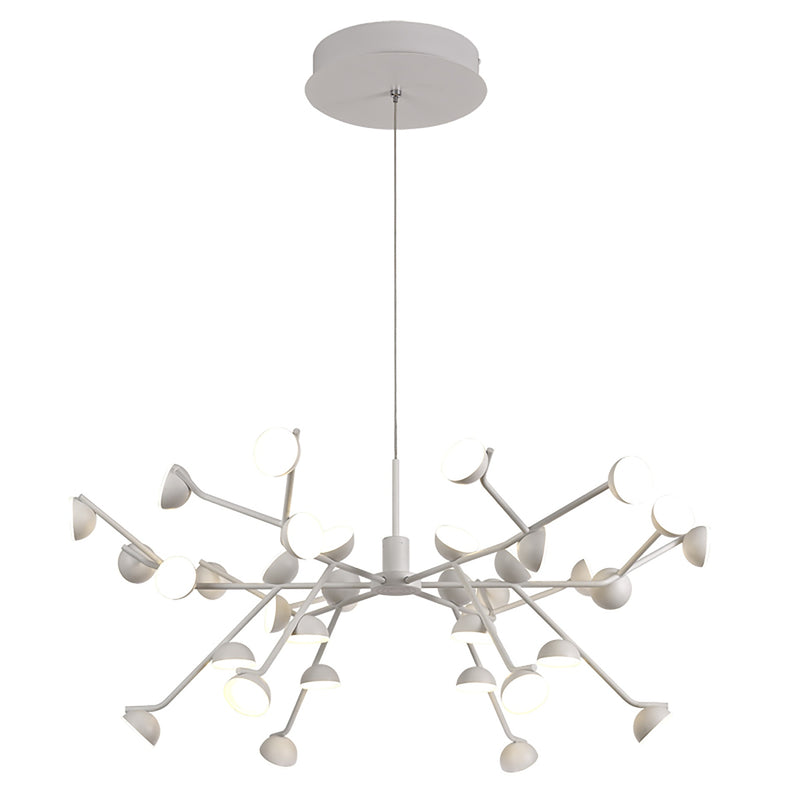 Suspension LED ADN grand modèle blanche