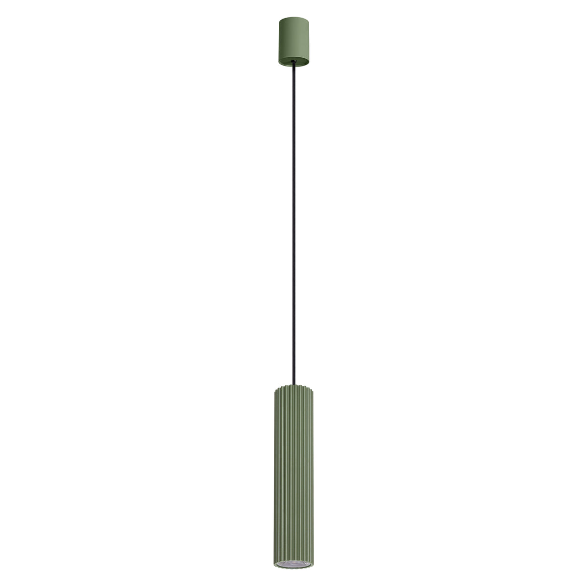 Lampe suspendue IVAR 1 LED 4000K Vert olive