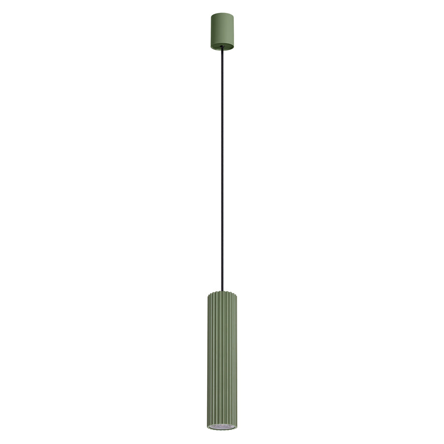 Lampe suspendue IVAR 1 LED 4000K Vert olive