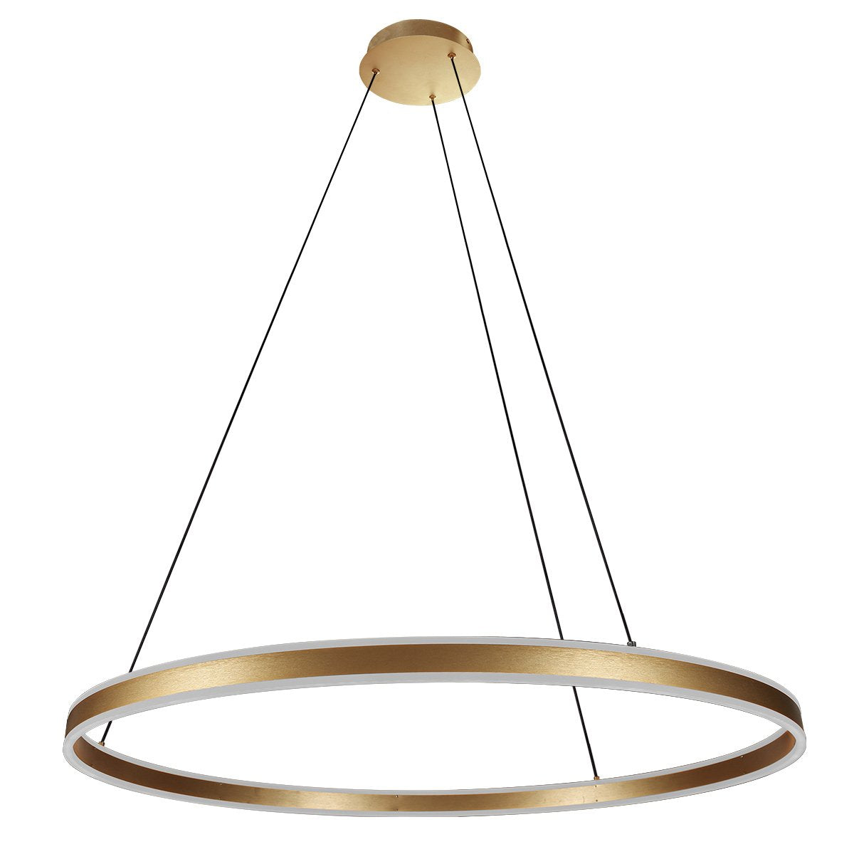 Suspension luminaire Ringlux doré