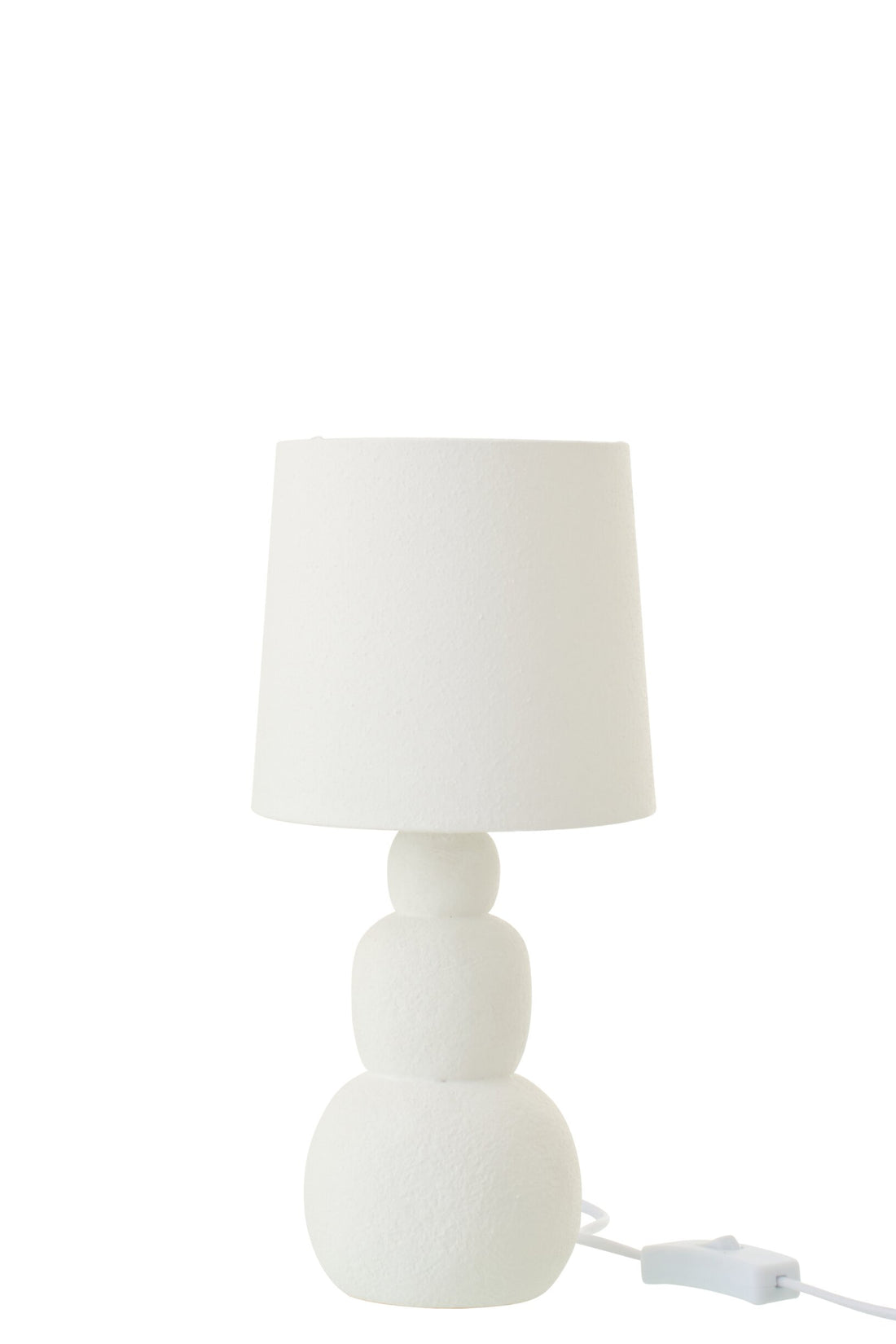 Lampe à poser Renée en céramique blanche, petit modèle