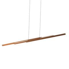 Suspension luminaire Bande bronze