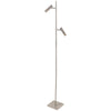 Lampadaire Volari argenté