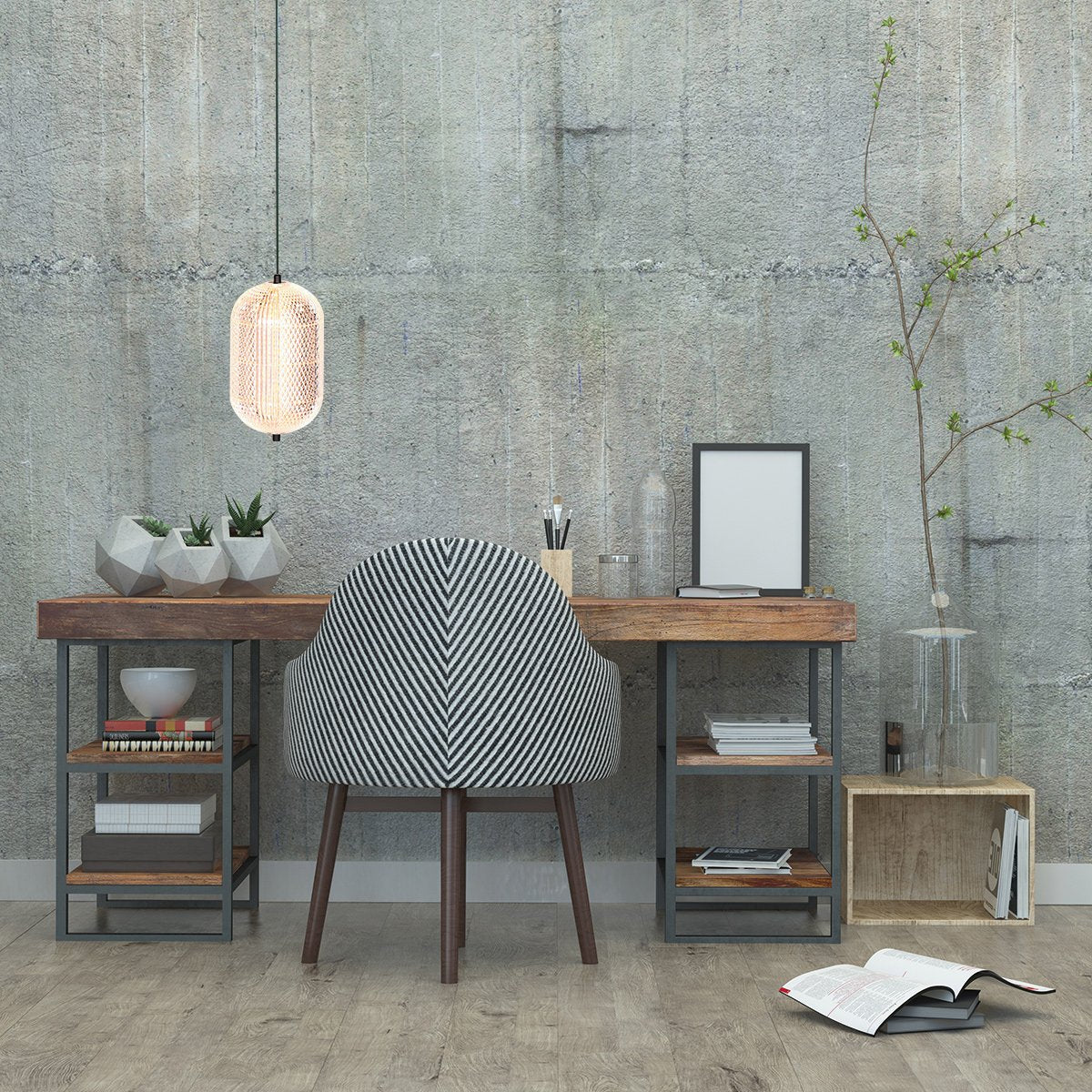 Suspension luminaire Geripu transparent