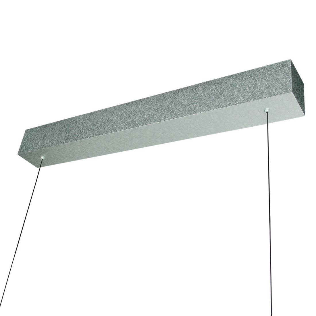 Lampe barre led linéaire 160 cm en acier champagne à capteur de geste, salle à manger | Fluxy