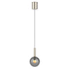 Suspension luminaire Volari argenté