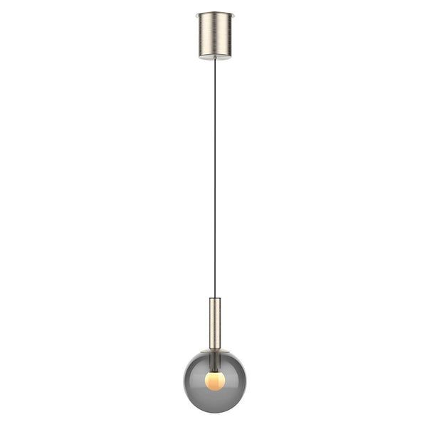Suspension luminaire Volari argenté