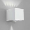 Applique murale Dau en aluminium, blanc, hauteur 8,7 cm