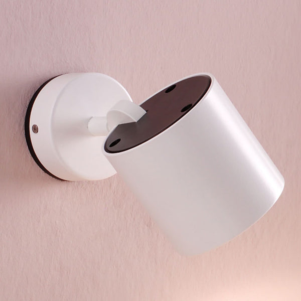 Applique murale Kronn en aluminium, blanc, Ø 7,9 cm