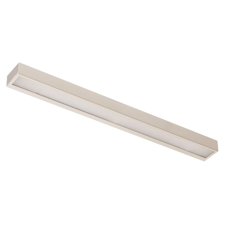 Applique murale LED Mera en acier, blanc, hauteur 4,5 cm, 3000 K, 24 W