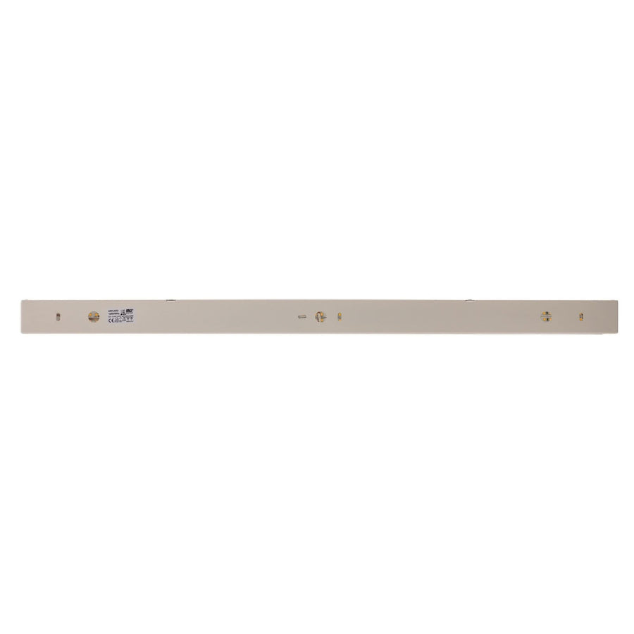 Applique murale LED Mera en acier, blanc, hauteur 4,5 cm, 3000 K, 24 W